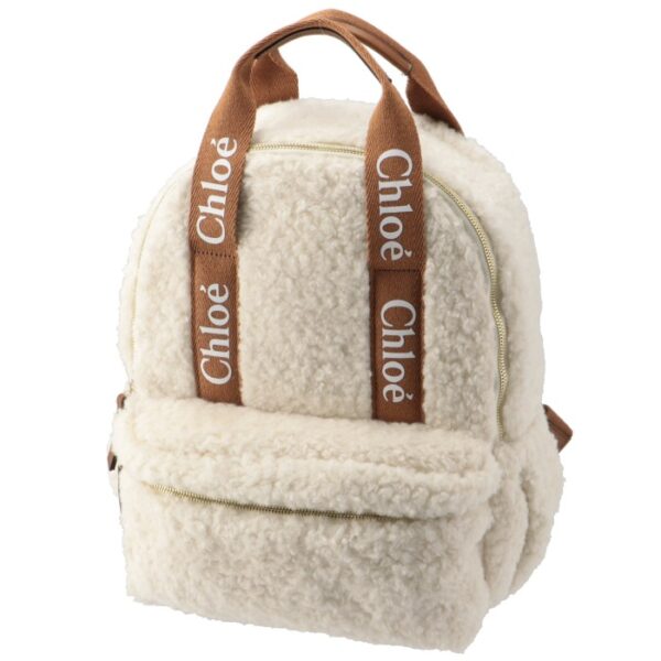 c103220008 1 Chloe Rucksack Fur Backpack Beige