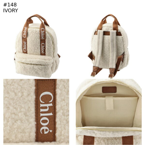 c103220008 7 Chloe Rucksack Fur Backpack Beige