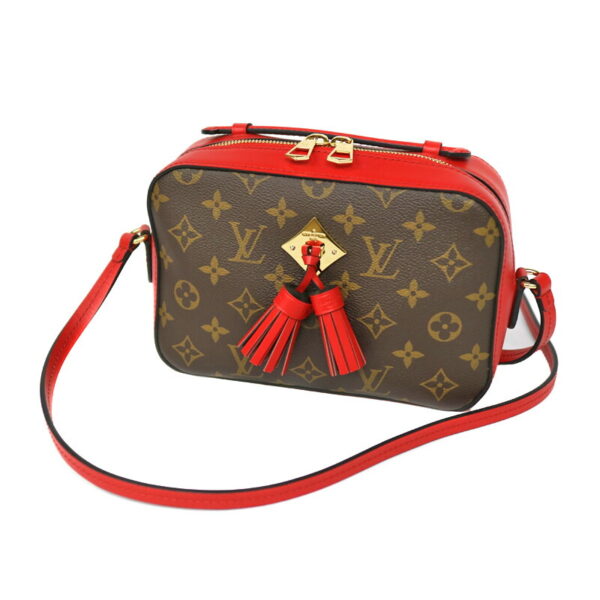 c20 5594 1 Louis Vuitton Saintonge Shoulder Bag Monogram Brown