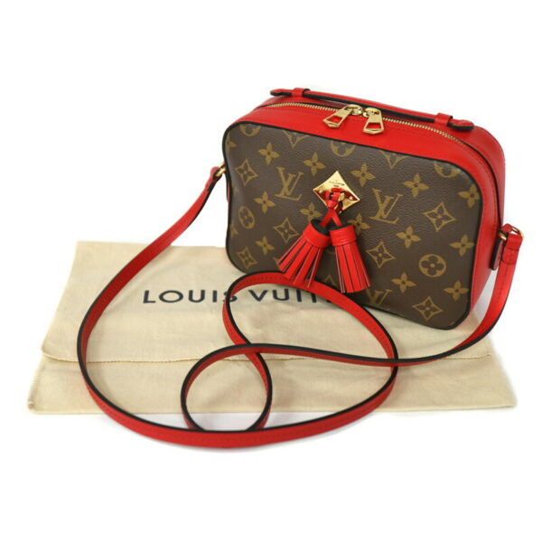 c20 5594 8 Louis Vuitton Saintonge Shoulder Bag Monogram Brown