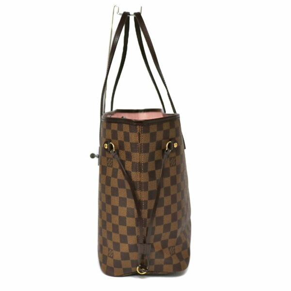 c20 5595 3 Louis Vuitton Neverfull MM Tote Bag Damier Pink Brown