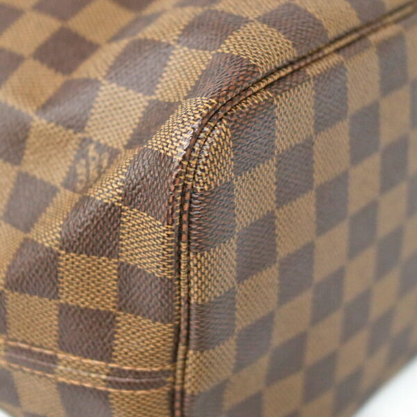 c20 5595 4 Louis Vuitton Neverfull MM Tote Bag Damier Pink Brown