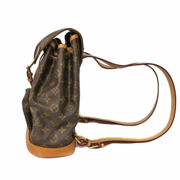 c20 5909 2 Louis Vuitton Monsouris MM Rucksack Monogram Brown