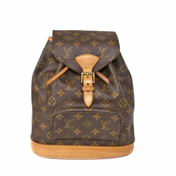 c20 5912 1 Louis Vuitton Monsouris MM Rucksack Monogram Brown