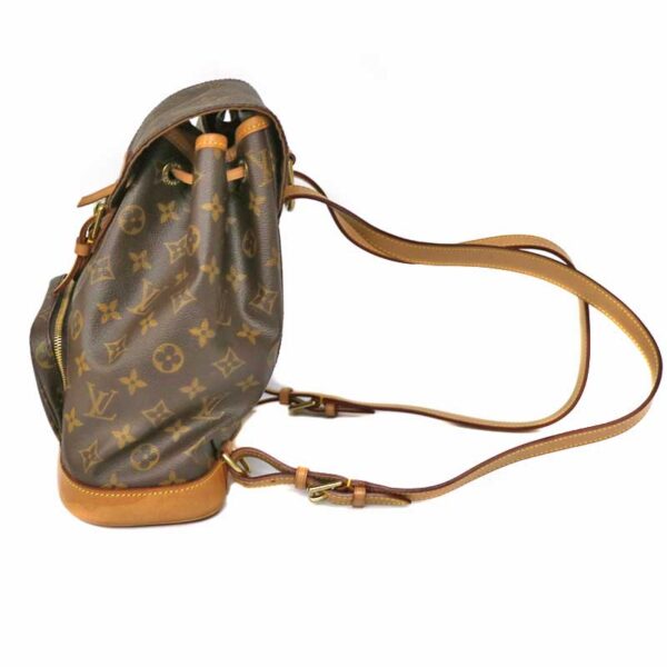 c20 5912 2 Louis Vuitton Monsouris MM Rucksack Monogram Brown