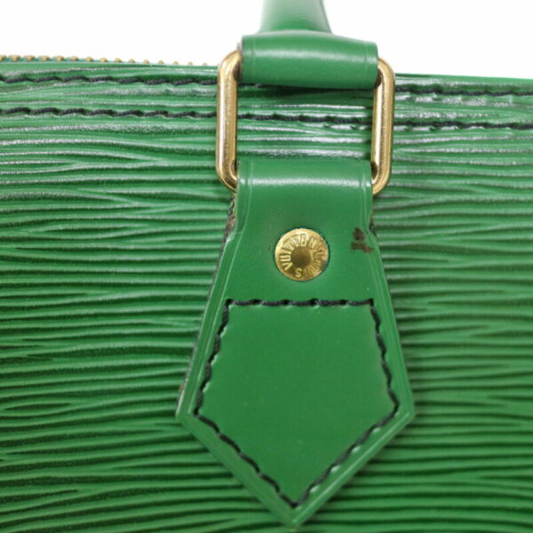 c20 5925 6 Louis Vuitton Speedy 25 Bag Epi Green