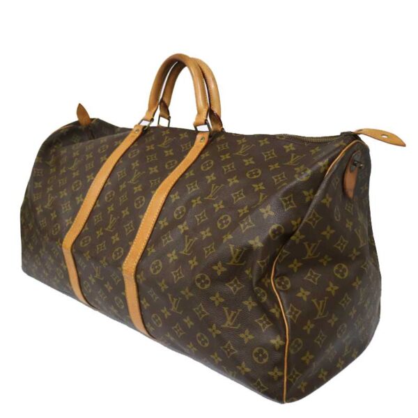 c20 5939 3 Louis Vuitton Keepall 60 Bag Monogram Brown