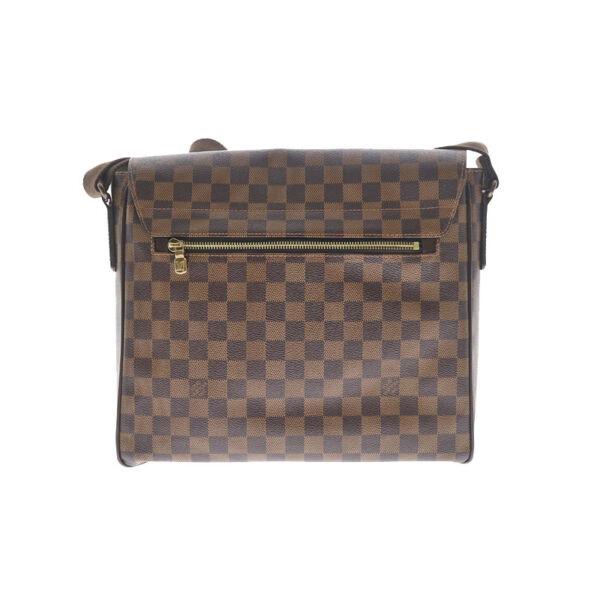 c20 6043 3 Louis Vuitton District MM Crossbody Bag Damier Brown