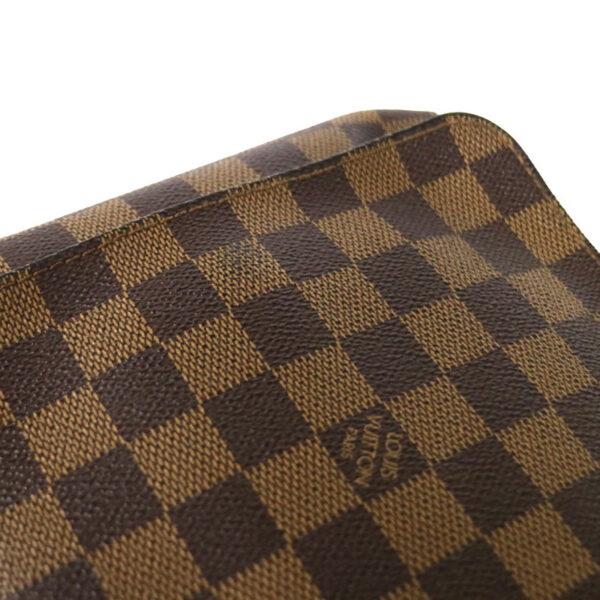 c20 6058 7 Louis Vuitton Musette Salsa Vertical Crossbody Bag Damier Brown