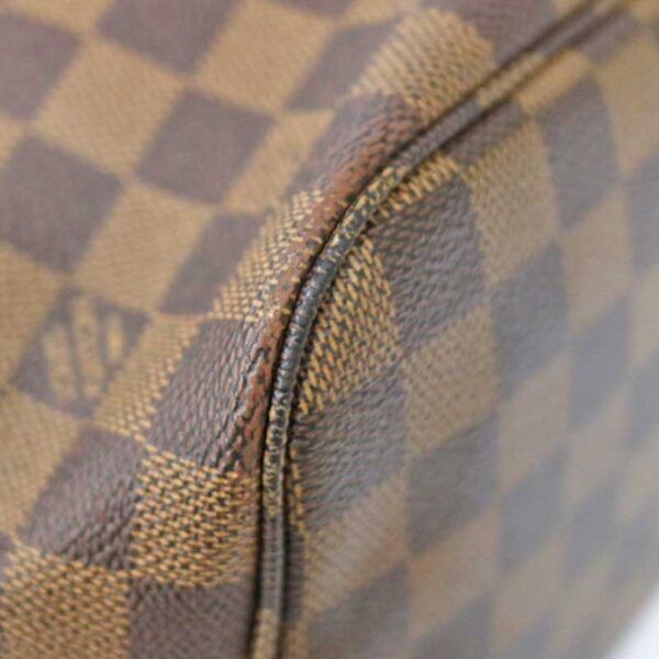 c20 6118 5 Louis Vuitton Neverfull MM Shoulder Bag Damier Brown