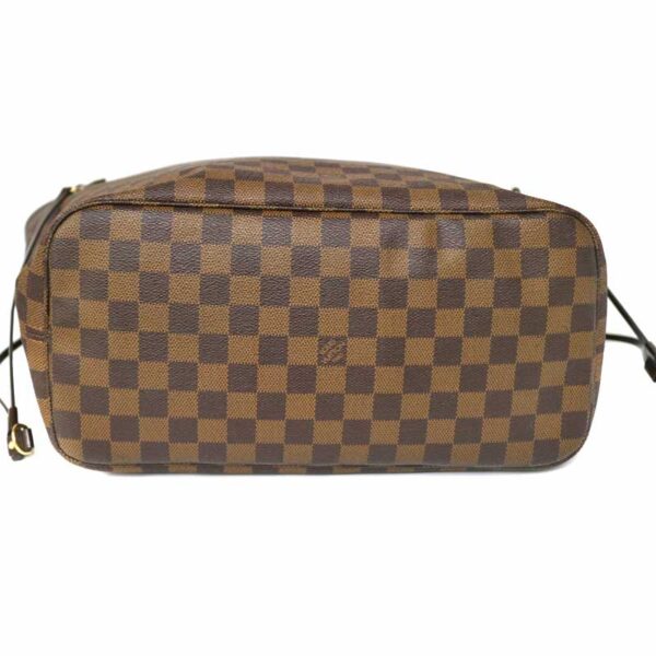 c20 6118 6 Louis Vuitton Neverfull MM Shoulder Bag Damier Brown