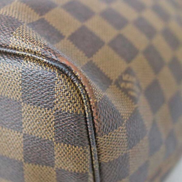 c20 6118 7 Louis Vuitton Neverfull MM Shoulder Bag Damier Brown