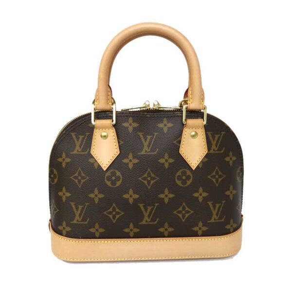 c21 1155 4 Louis Vuitton Alma BB Handbag Monogram Brown