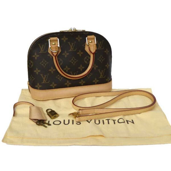 c21 1155 7 Louis Vuitton Alma BB Handbag Monogram Brown