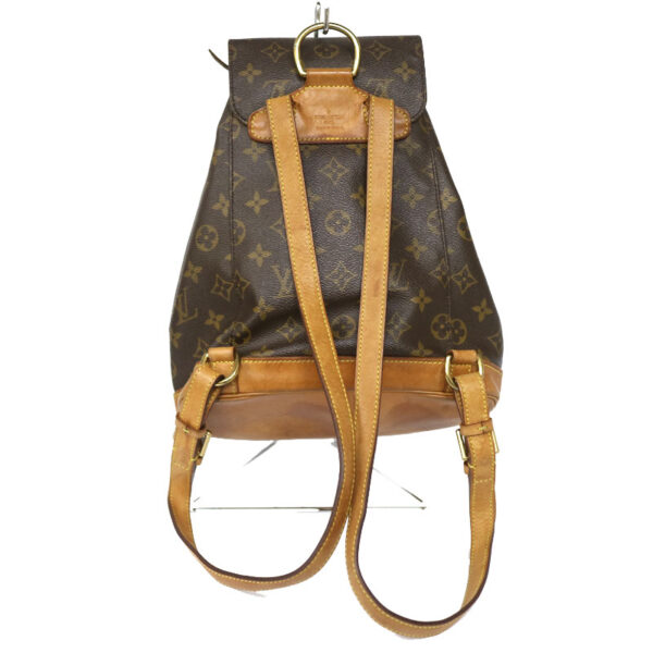 c21 12 2 Louis Vuitton Monsouris MM Backpack Monogram Brown