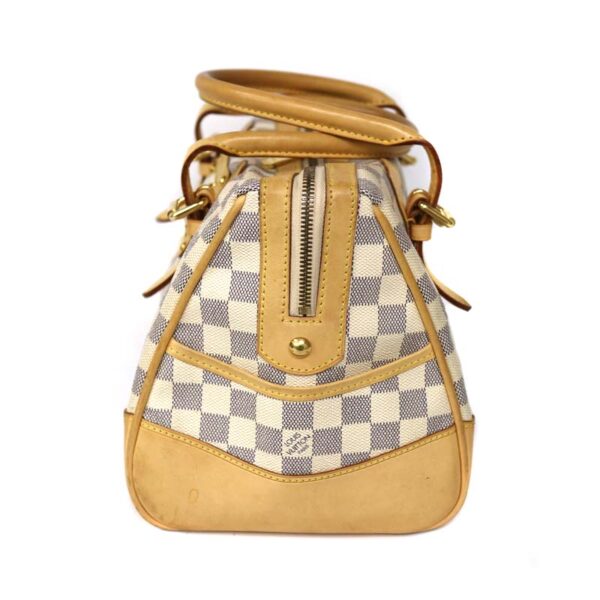 c21 1304 3 Louis Vuitton Barclay Handbag Damier White