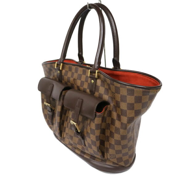 c21 1427 3 Louis Vuitton Manosque GM Handbag Monogram Brown