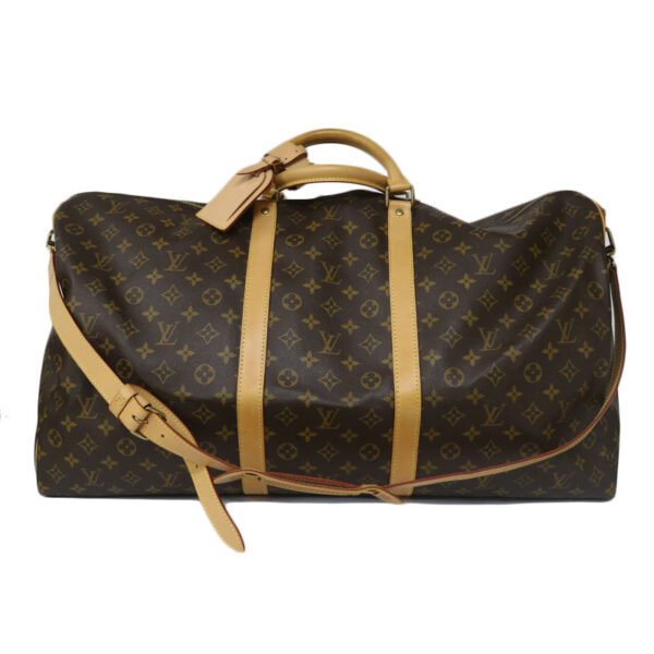 c21 1436 1 Louis Vuitton Keepall Bandouliere 60 Bag Monogram Brown