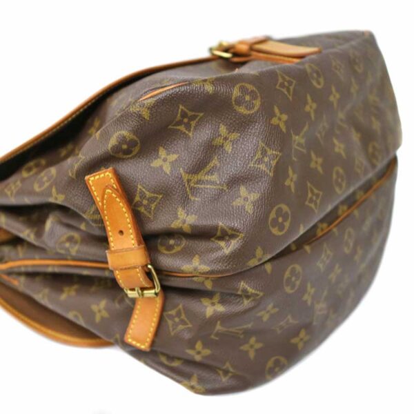 c21 1801 4 Louis Vuitton Saumur 35 Shoulder Bag Monogram Brown