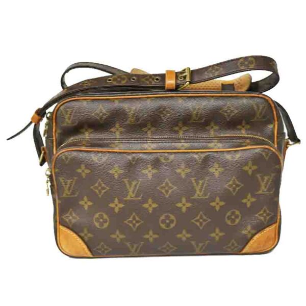 c21 1935 2 Louis Vuitton Nile Shoulder Bag Monogram Brown