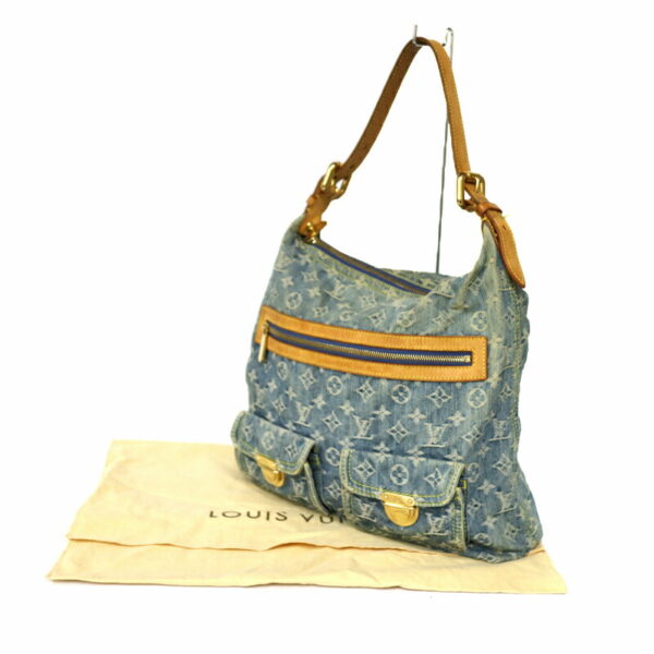 c21 221 14 Louis Vuitton Baggy GM Handbag Denim Blue