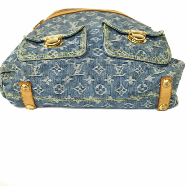 c21 221 6 Louis Vuitton Baggy GM Handbag Denim Blue