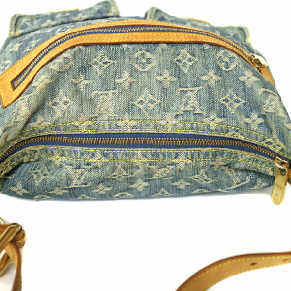 c21 221 9 Louis Vuitton Baggy GM Handbag Denim Blue