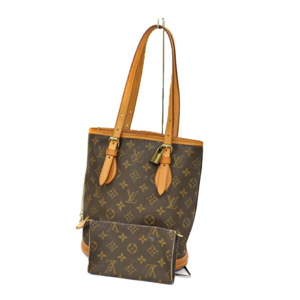 c21 2313 1 Louis Vuitton Petit Bucket Handbag Monogram Brown