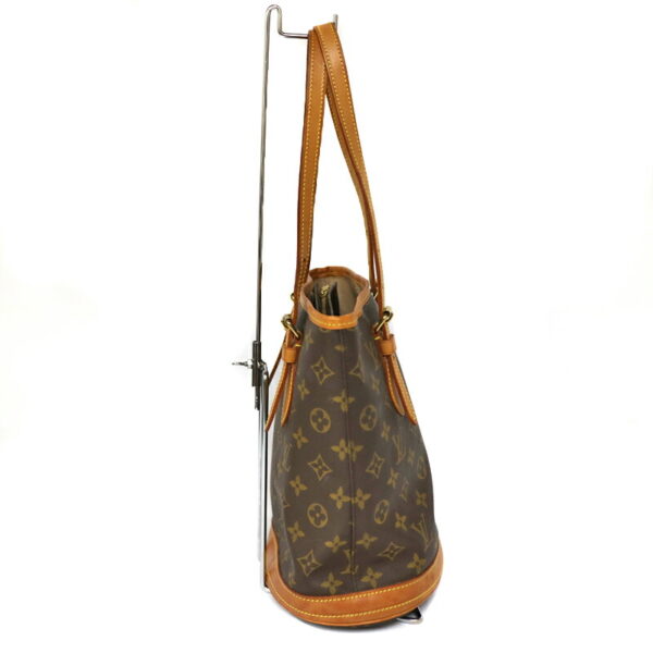 c21 2313 3 Louis Vuitton Petit Bucket Handbag Monogram Brown