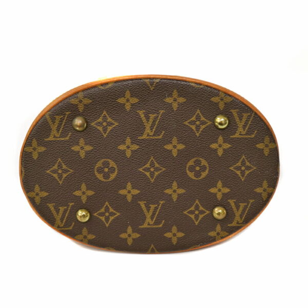 c21 2313 6 Louis Vuitton Petit Bucket Handbag Monogram Brown