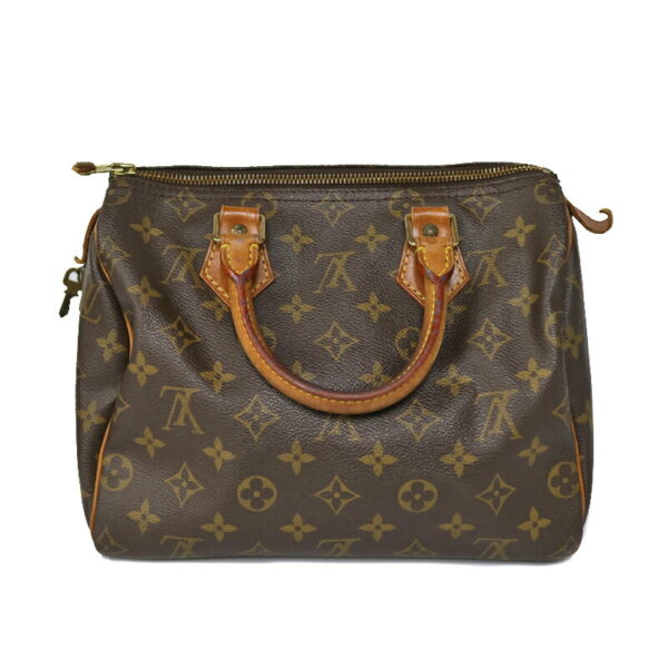 c21 2324 2 Louis Vuitton Speedy 25 Handbag Monogram Brown