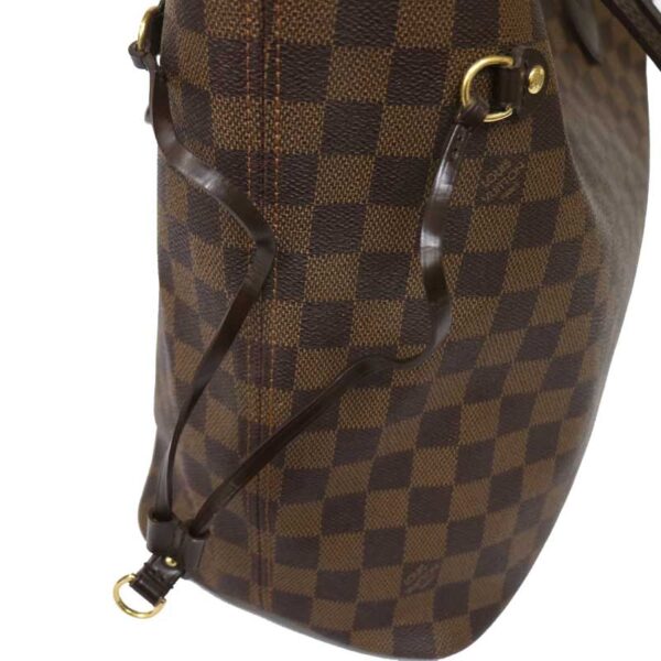 c21 2341 11 Louis Vuitton Neverfull MM Shoulder Bag Damier Brown