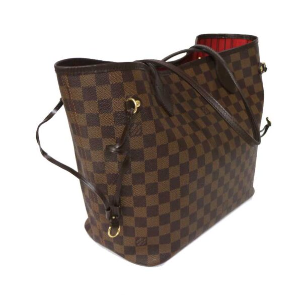 c21 2341 2 Louis Vuitton Neverfull MM Shoulder Bag Damier Brown