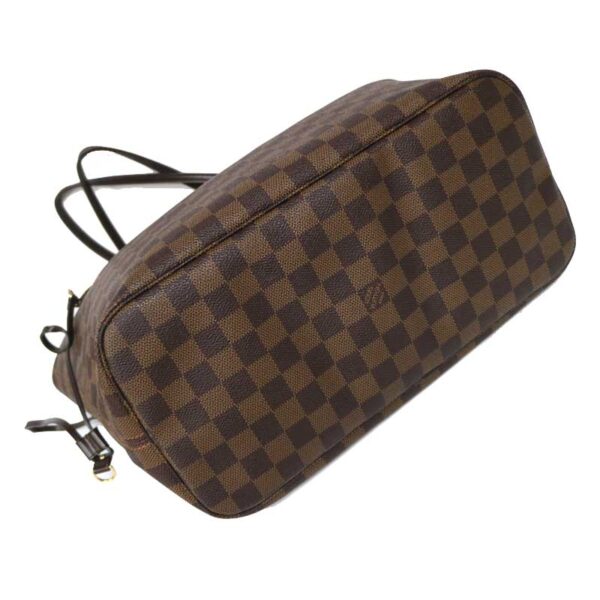 c21 2341 5 Louis Vuitton Neverfull MM Shoulder Bag Damier Brown