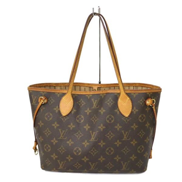 c21 2448 1 Louis Vuitton Neverfull PM Tote Bag Monogram Brown Beige