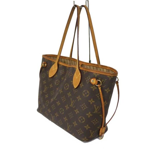 c21 2448 3 Louis Vuitton Neverfull PM Tote Bag Monogram Brown Beige