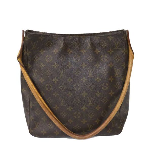 c21 2513 1 Louis Vuitton Looping GM Shoulder Bag Monogram Brown