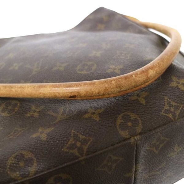 c21 2513 15 Louis Vuitton Looping GM Shoulder Bag Monogram Brown