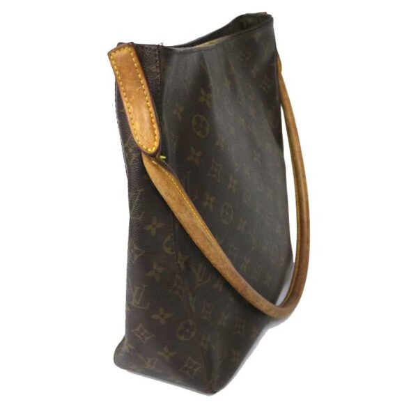 c21 2513 2 Louis Vuitton Looping GM Shoulder Bag Monogram Brown