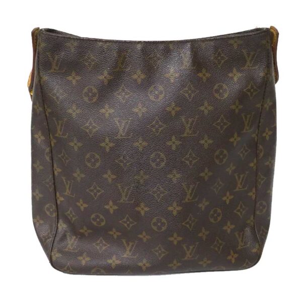 c21 2513 4 Louis Vuitton Looping GM Shoulder Bag Monogram Brown