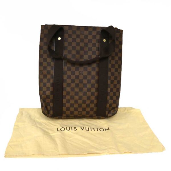 c21 2596 10 Louis Vuitton Cabat Beaubourg Tote Bag Damier Brown