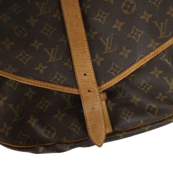 c21 2623 12 Louis Vuitton Saumur 35 Shoulder Bag Monogram Brown