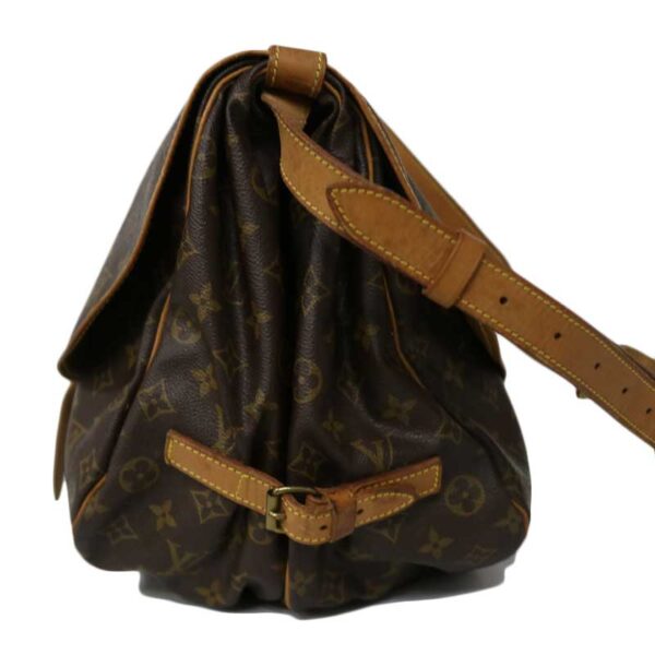 c21 2623 4 Louis Vuitton Saumur 35 Shoulder Bag Monogram Brown