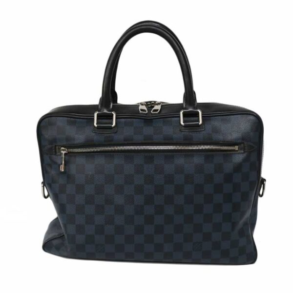 c21 2655 1 Louis Vuitton Porte Document Briefcase Damier Cobalt Blue