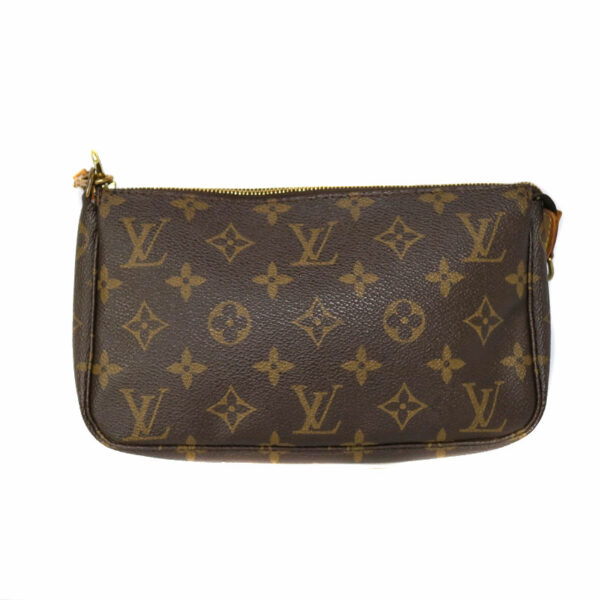 c21 2810 2 Louis Vuitton Pochette Accessoire Pouch Monogram Brown