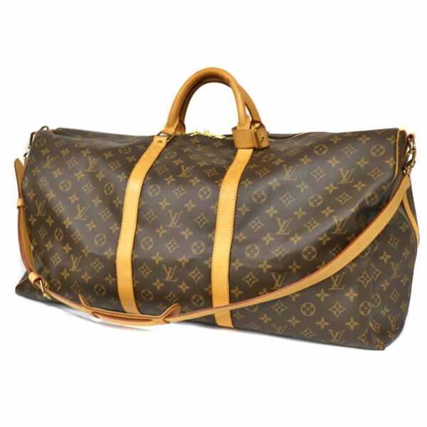 c21 2898 1 Louis Vuitton Keepall Bandouliere 60 Bag Monogram Brown