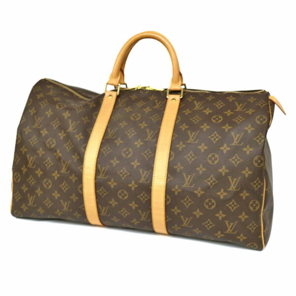 c21 2922 1 Louis Vuitton Keepall 50 Bag Monogram Brown