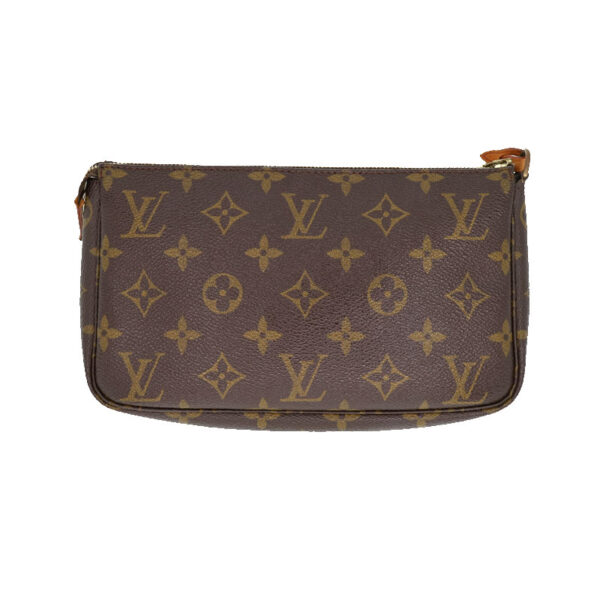 c21 3120 1 Louis Vuitton Pochette Accessoire Pouch Monogram Brown