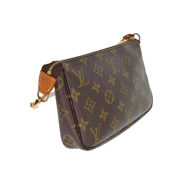 c21 3120 2 Louis Vuitton Pochette Accessoire Pouch Monogram Brown