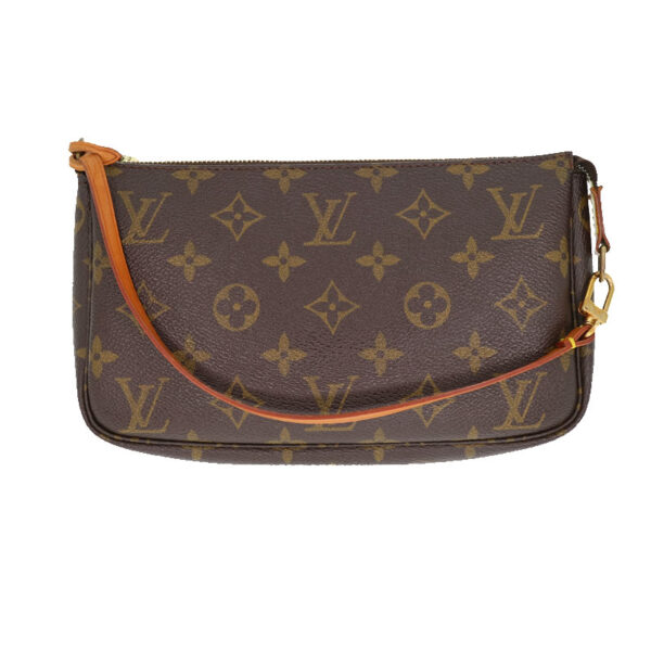 c21 3120 3 Louis Vuitton Pochette Accessoire Pouch Monogram Brown